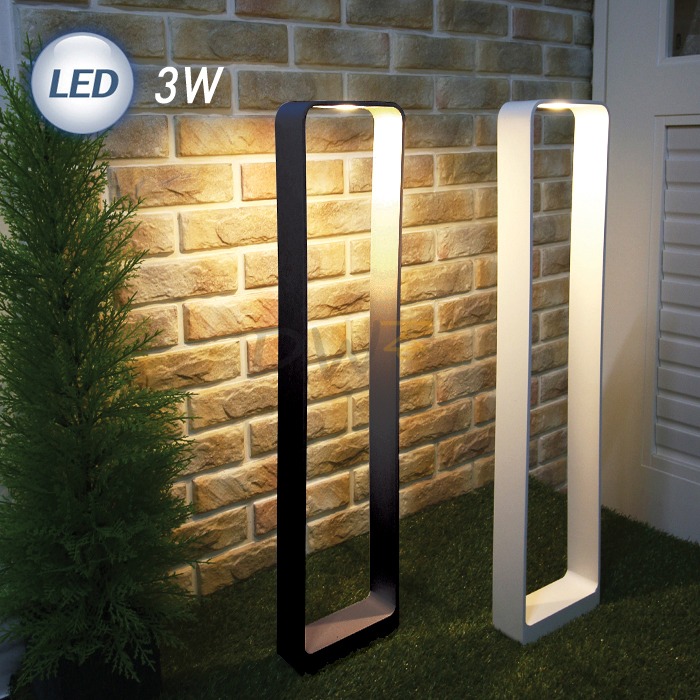 LED 1005 프레임 잔디1등 3W (블랙/화이트)