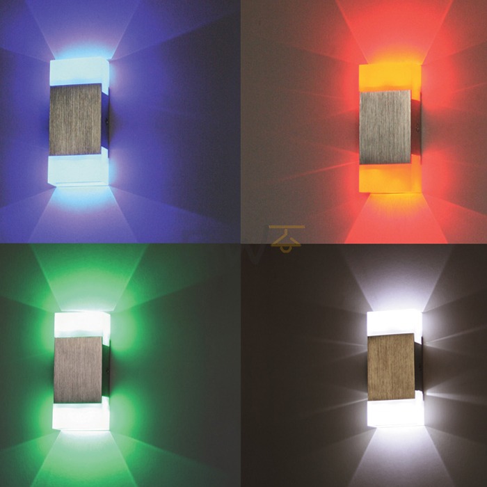 LED 쉐도우 B/R (4color) 1W X 4