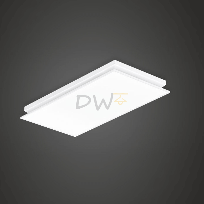 LED 레돌아크릴 거실 2등 50W (다크그레이/화이트)