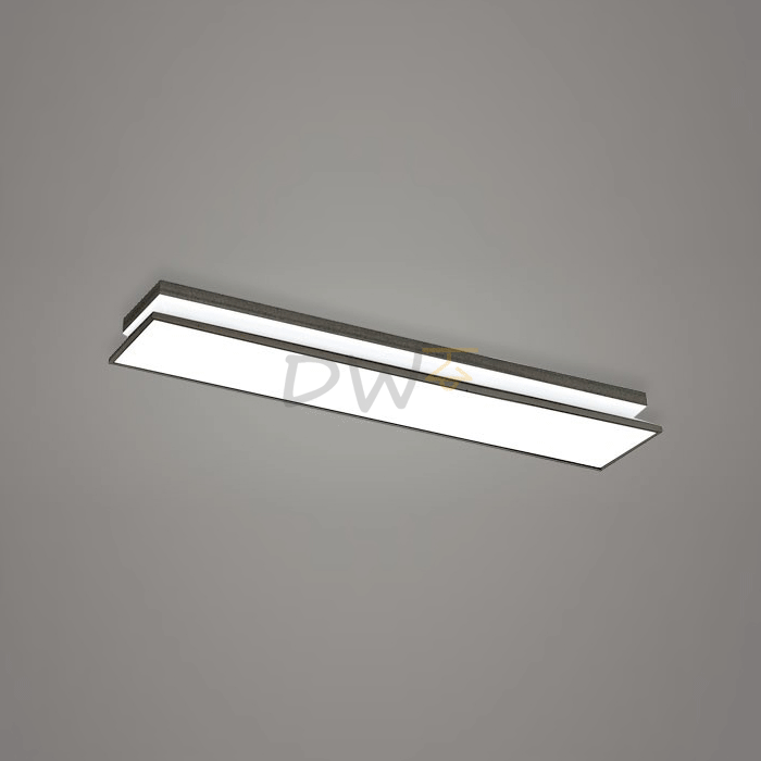 LED 레돌아크릴 주방 1등 25W (다크그레이/화이트) [W605]