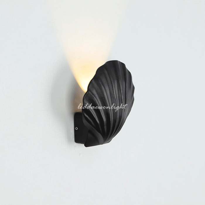 LED 시셸 벽등 5W(화이트,블랙)
