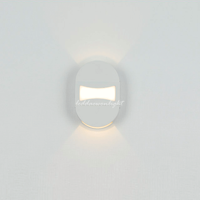 LED 오브비 벽등 5W(화이트,블랙)